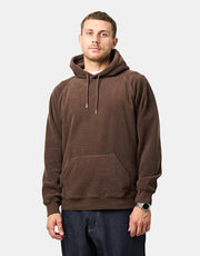 Pop Trading Company Outlined Logo Terry Pullover Hoodie - Delicioso
