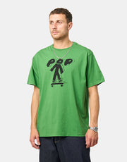 Pop Trading Company Block T-Shirt - Juniper