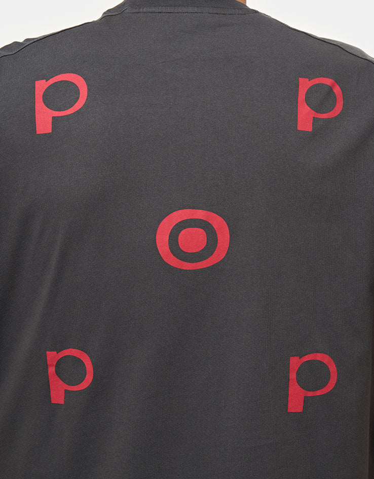 Pop Trading Company Piggy T-Shirt - Anthracite