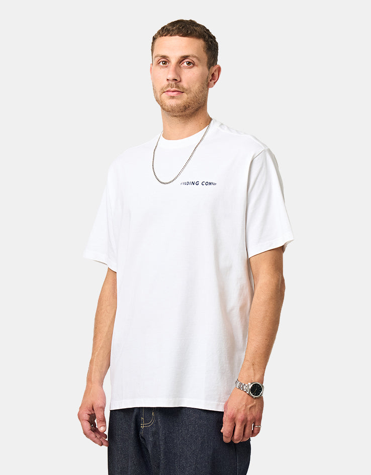 Pop Trading Company Fish Eye T-Shirt - White