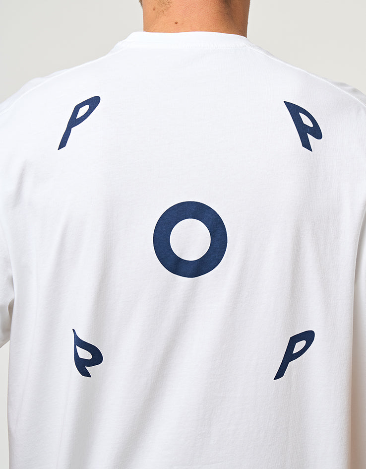 Pop Trading Company Fish Eye T-Shirt - White