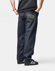 Pop Trading Company Drs Arch Denim Pants - Raw Denim
