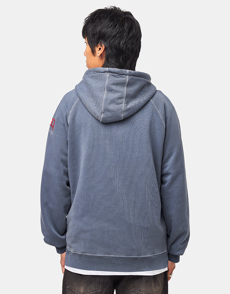 Pop Trading Company x Berghaus Berggoat Pullover Hoodie - Washed Navy