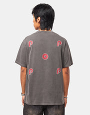Pop Trading Company x Berghaus Logo T-Shirt - Washed Black