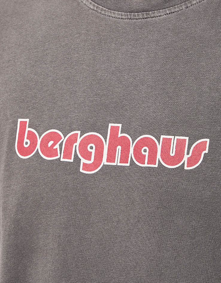 Pop Trading Company x Berghaus Logo T-Shirt - Washed Black