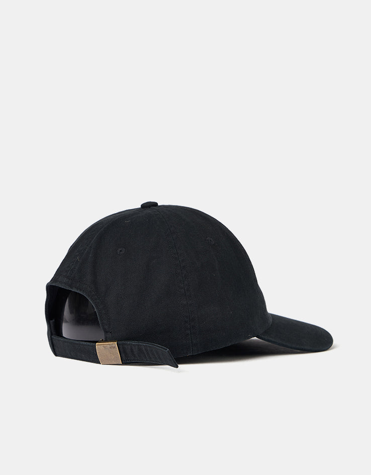 Pop Trading Company x Berghaus Six Panel Cap - Black