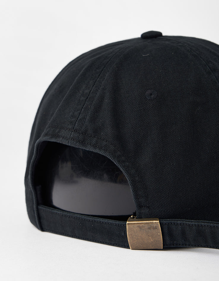 Pop Trading Company x Berghaus Six Panel Cap - Black
