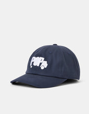 Pop Trading Company Trading 6 Panel Cap - Navy
