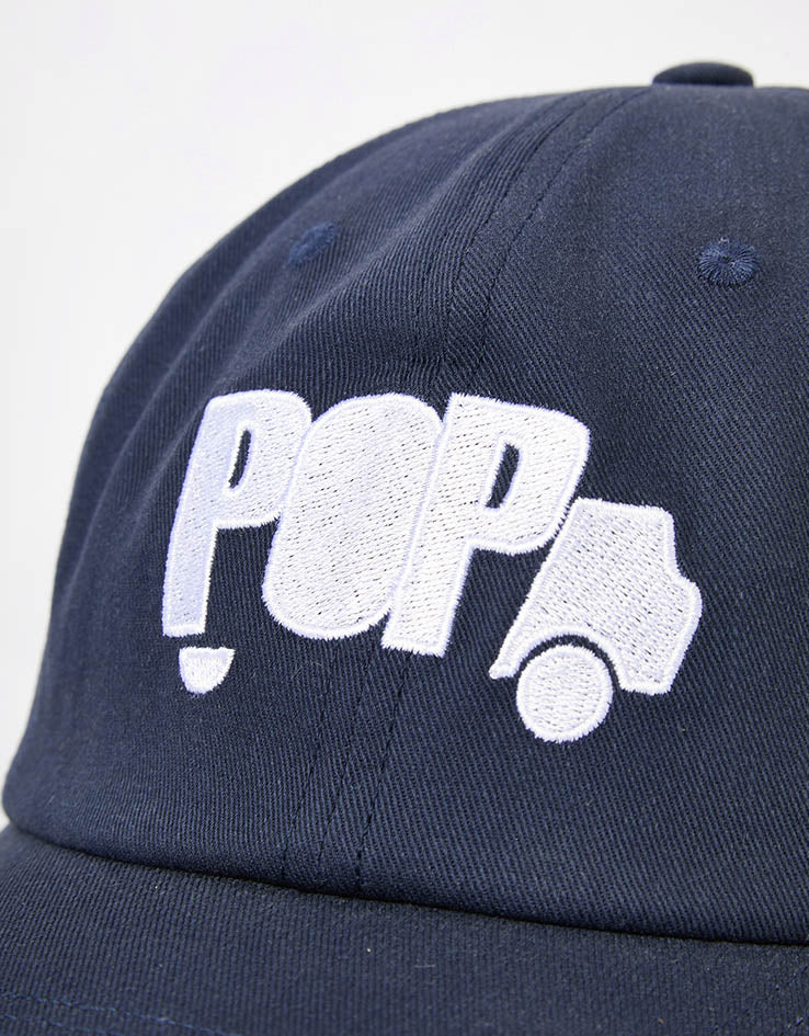 Pop Trading Company Trading 6 Panel Cap - Navy