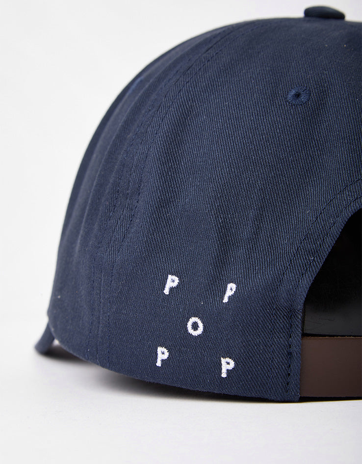 Pop Trading Company Trading 6 Panel Cap - Navy