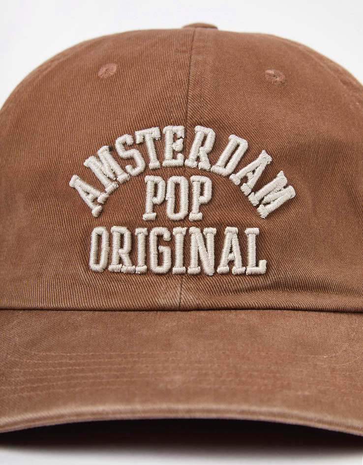 Pop Trading Company Original 6 Panel Cap - Washed Delicioso