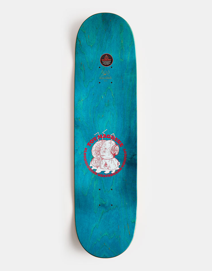 Toy Machine Collins Split Skateboard Deck - 8.5"