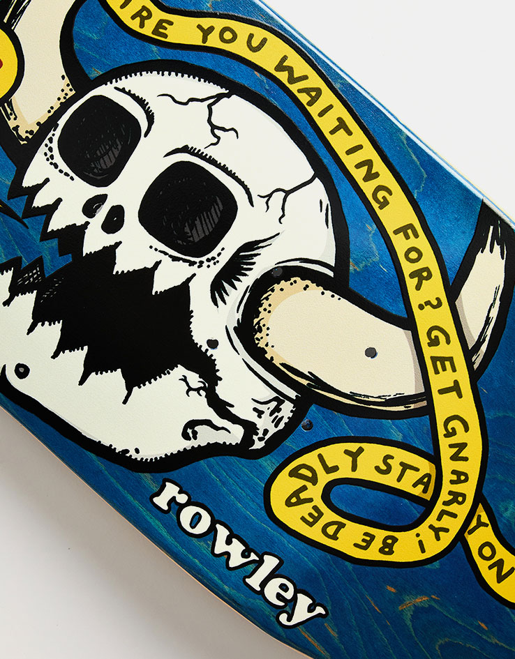 Toy Machine Rowley Skulls Skateboard Deck - 8.25"