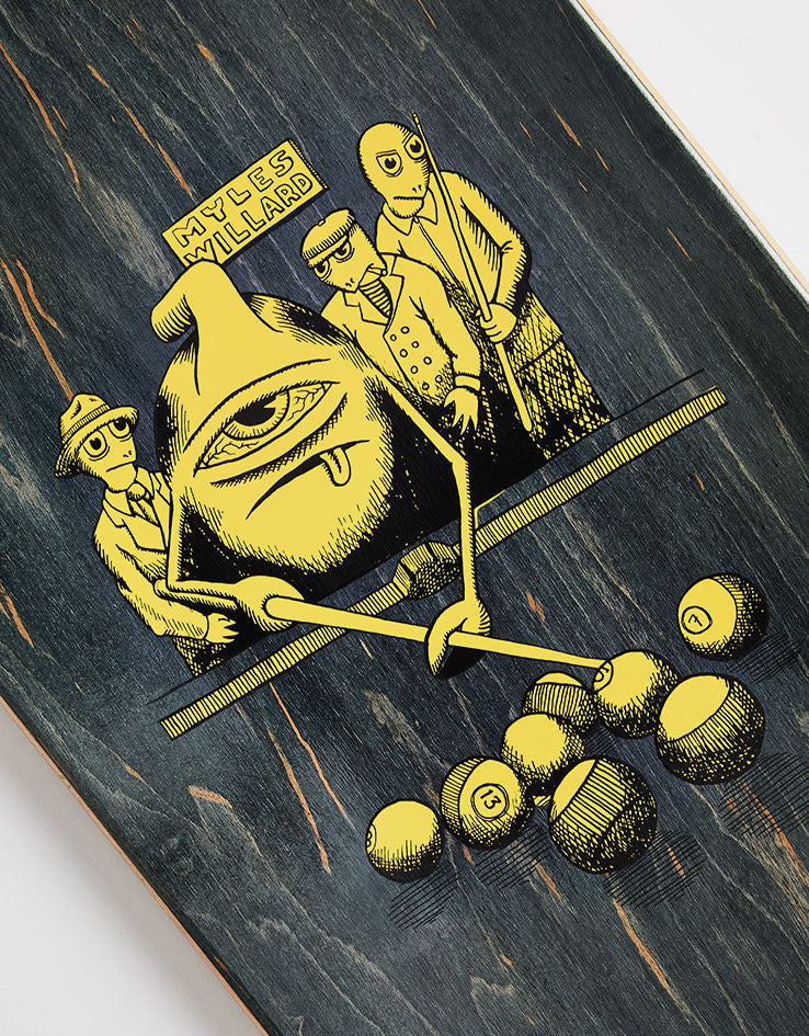 Toy Machine Willard Hustler Skateboard Deck - 8.25"