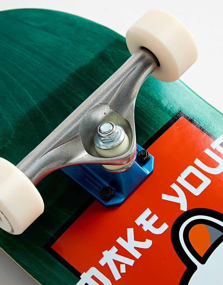 Enuff Lucky Cat Complete Green Skateboard - 8"