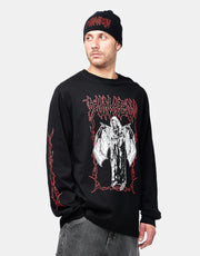 Dungeon Darkened Wings L/S T-Shirt - Black
