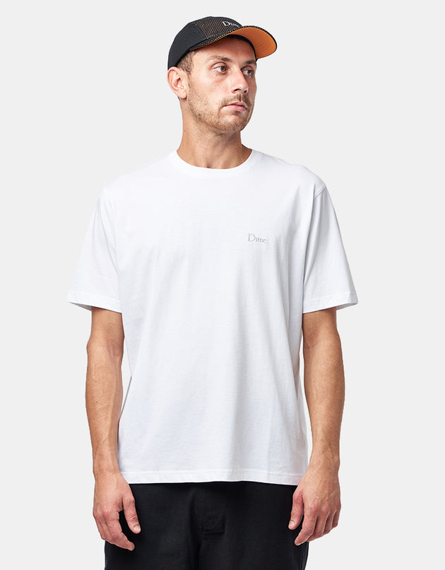 Dime MTL Classic Small Logo T-Shirt - White