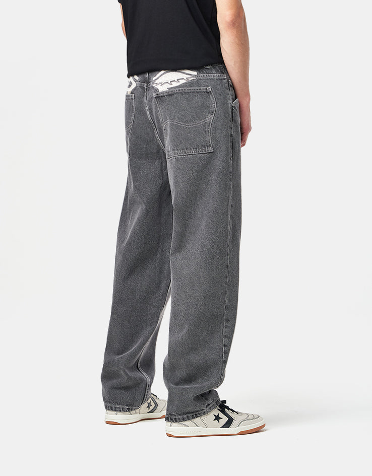 Dime MTL Baggy Wink Denim Pants - Faded Black