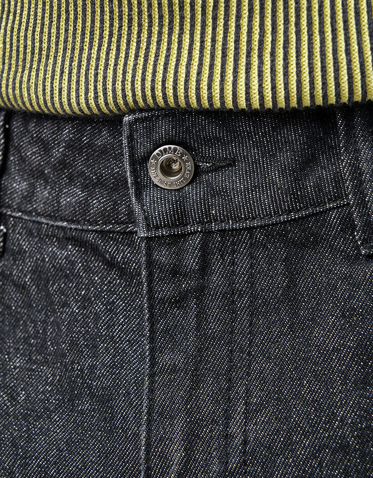 Dime MTL Relaxed Denim Pants - Black Washed