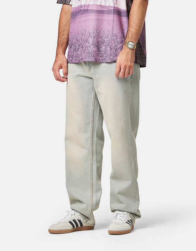 Dime MTL Relaxed Denim Pants - Sandblasted Sky Blue