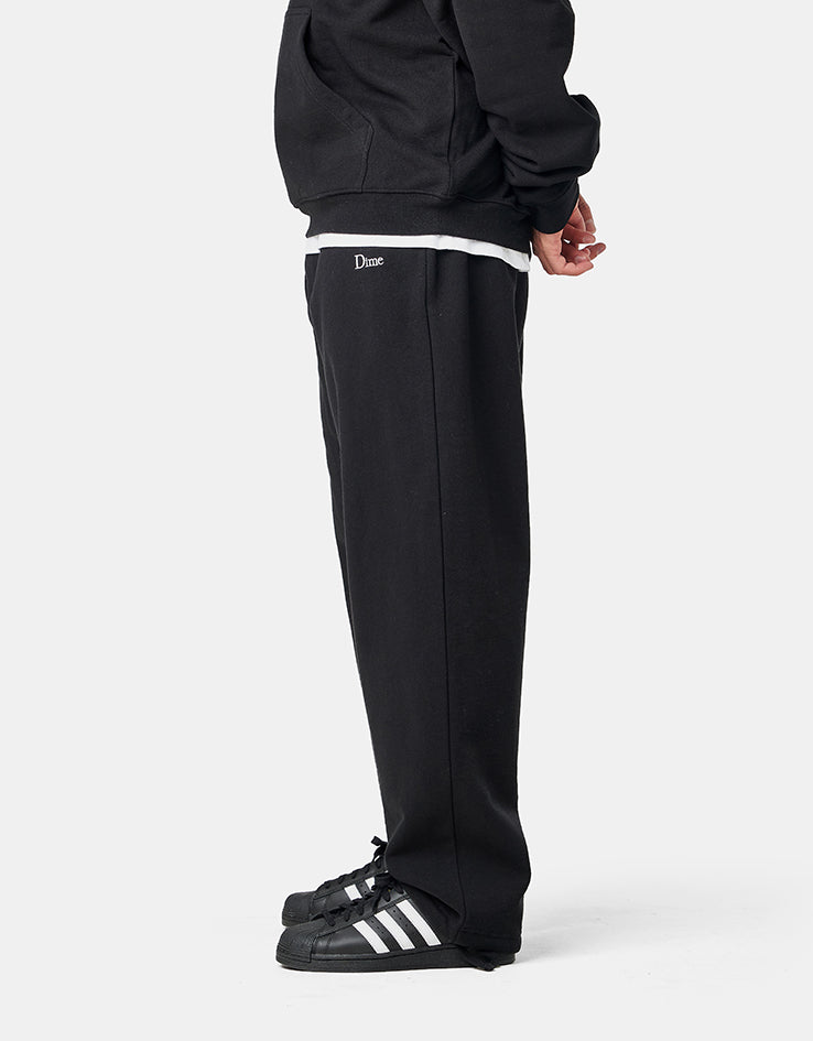 Dime MTL Classic Small Logo Sweatpants - Black