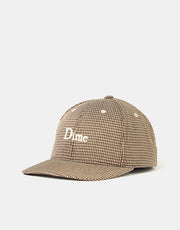 Dime MTL Classic Houndstooth Low Pro Cap - Camel