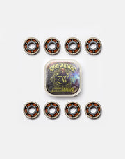 Bronson Speed Co. Zion Wright 6-Ball RAW Pro Skateboard Bearings