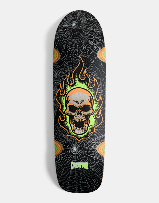 Creature Bonehead Webbed Skateboard Deck - 9"