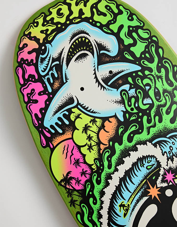 Santa Cruz Winkowski Dope Planet Micro Freaks Skateboard Deck - 8.75"