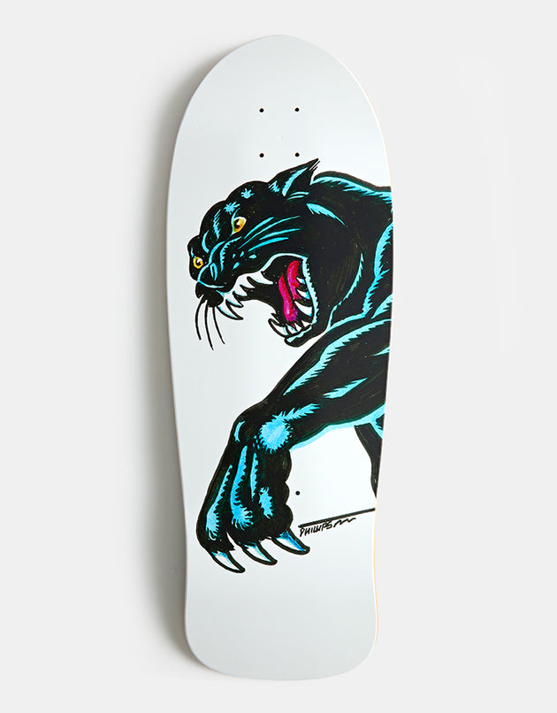 Santa Cruz Natas Sketch Panther Reissue Skateboard Deck - 10.54"