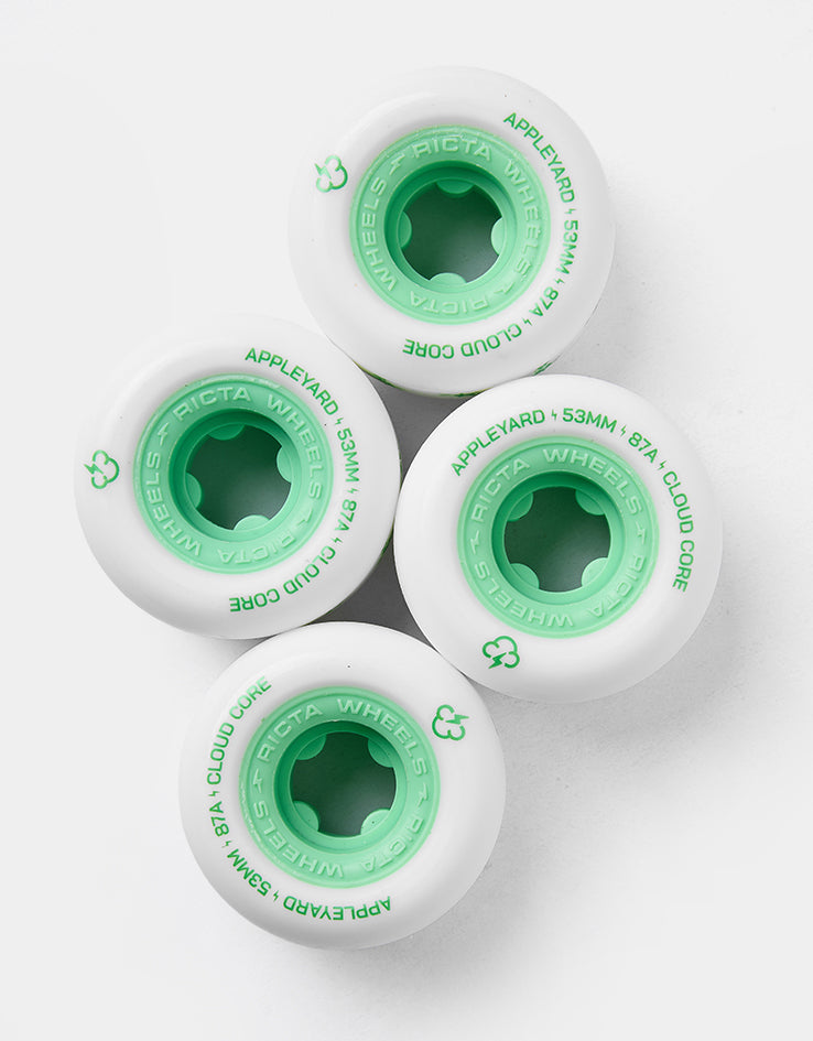 Ricta Appleyard Clouds 87a Skateboard Wheels - 53mm