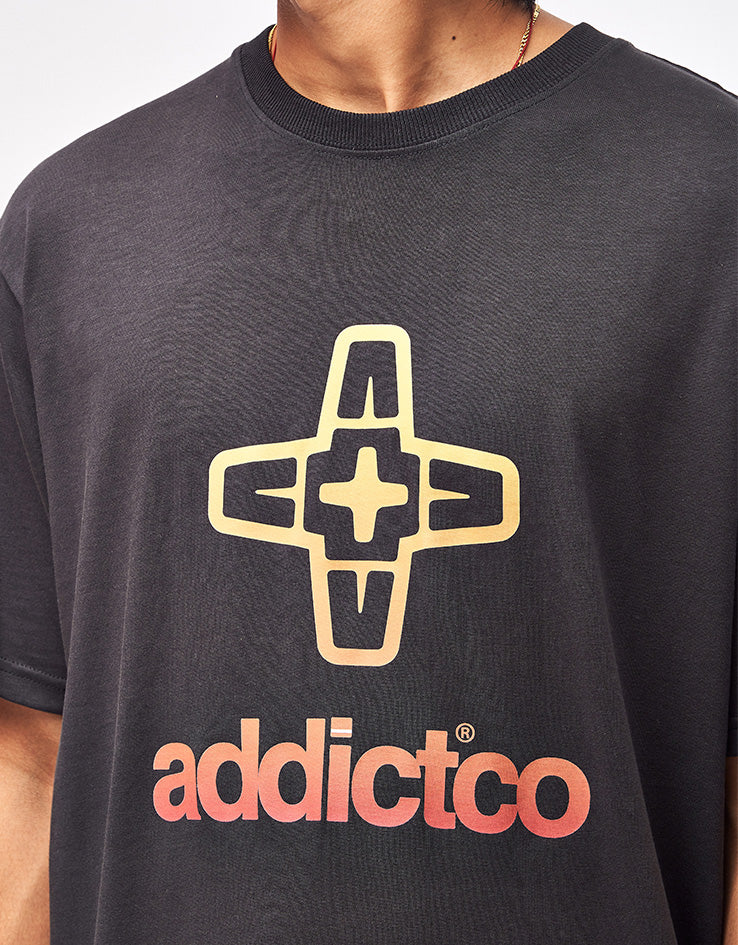 Addict Addictco T-Shirt - Black