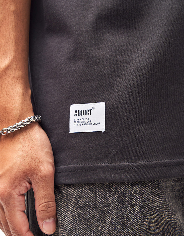 Addict Addictco T-Shirt - Black
