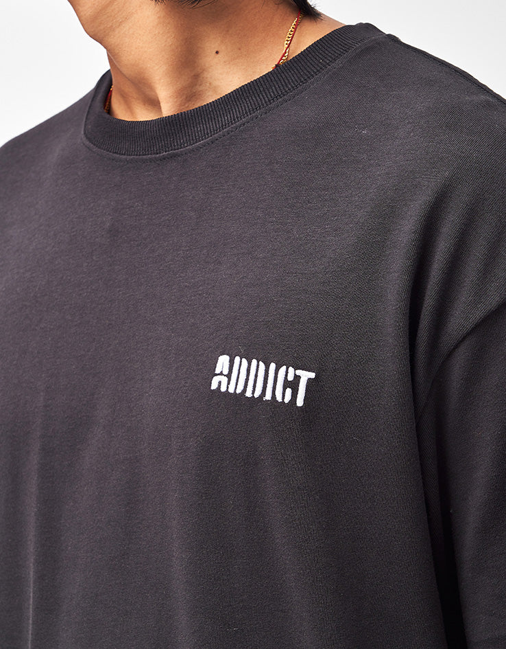 Addict CORE T-Shirt - Black