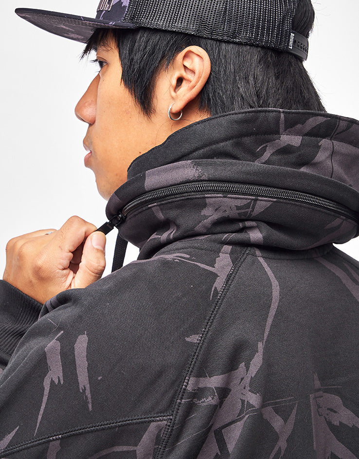 Addict x SHE One Method Zip Hoodie - Black/Grey