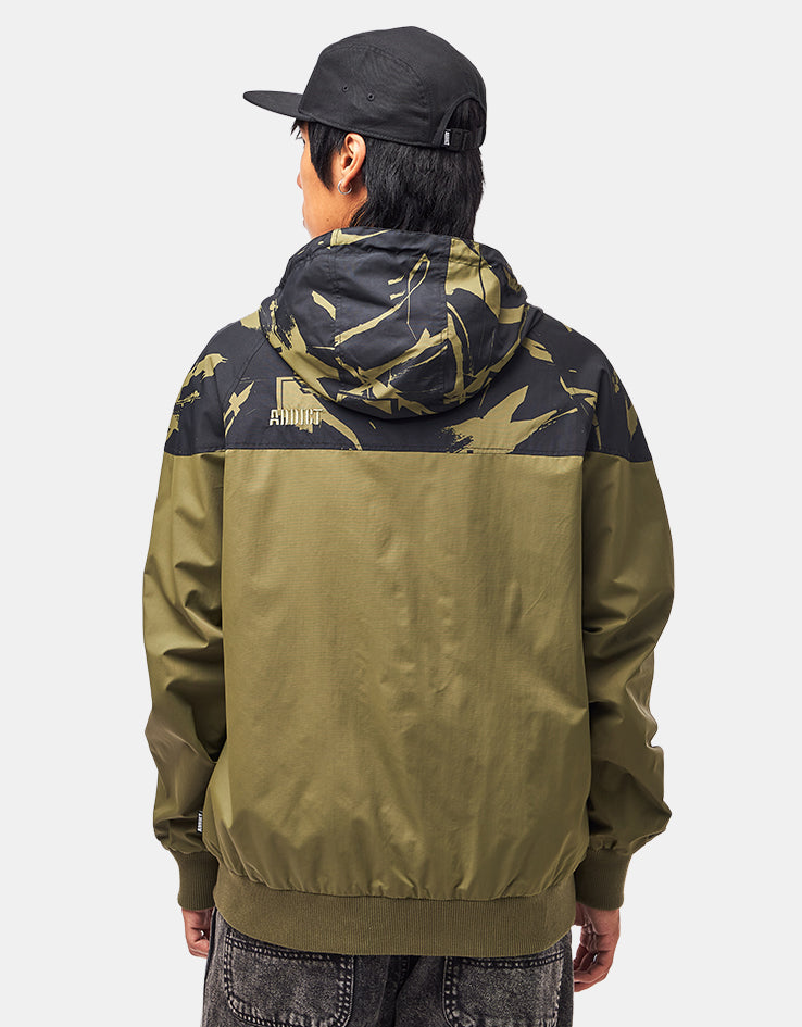 Addict Windcheater - Olive/Black, view 2