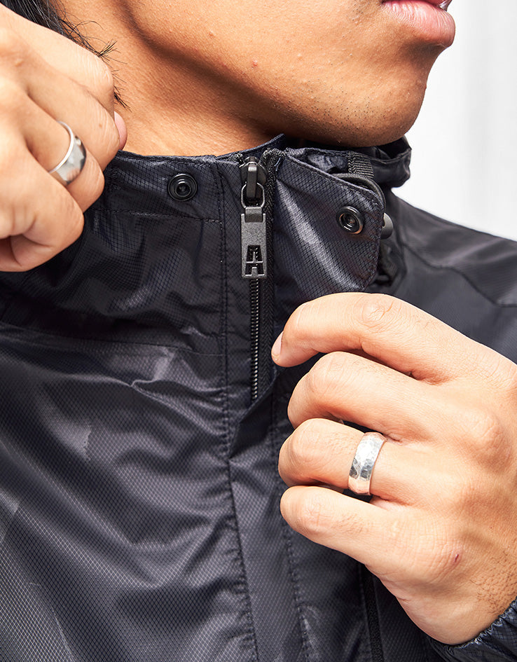 Addict Festival Packaway Jacket - Black, view 7