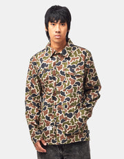 Addict Worker L/S Overshirt - Duck Camo