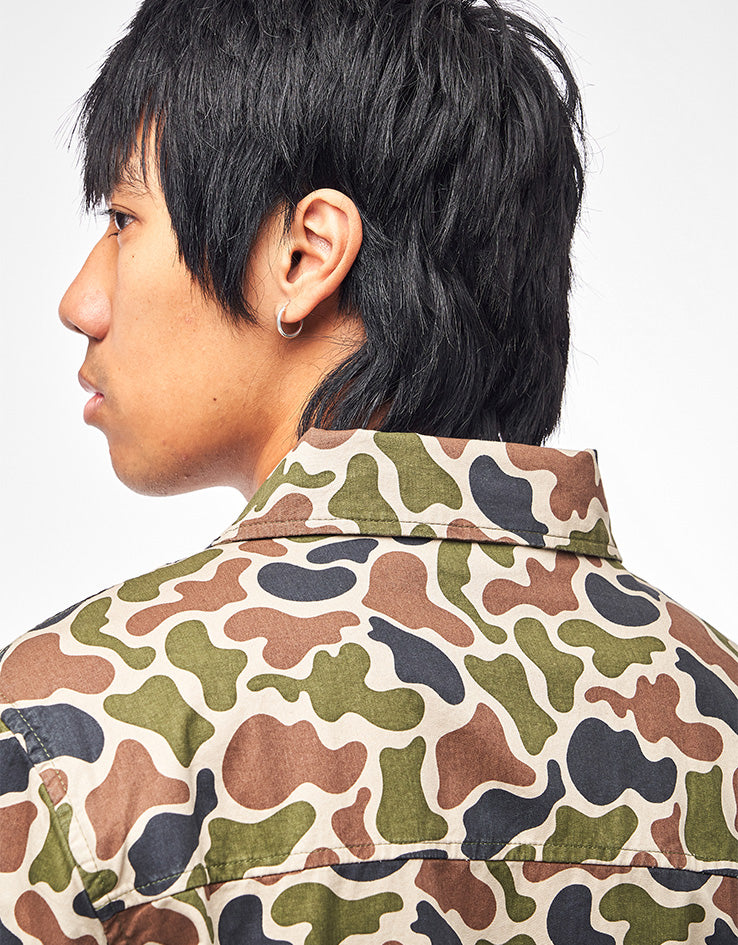 Addict Worker L/S Overshirt - Duck Camo, view 6