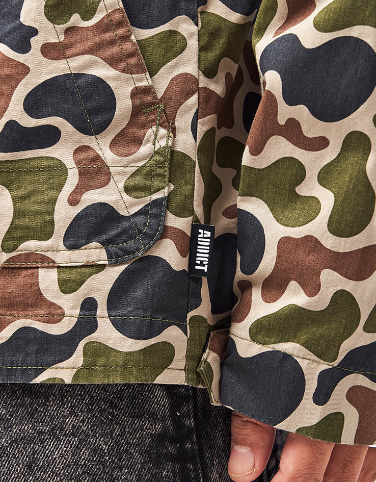 Addict Worker L/S Overshirt - Duck Camo, view 7