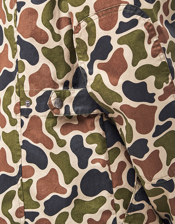 Addict Worker L/S Overshirt - Duck Camo, view 9