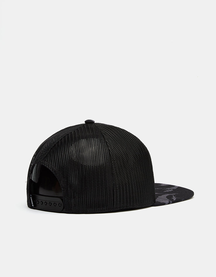 Addict Mother Trucker Cap - Black/Grey