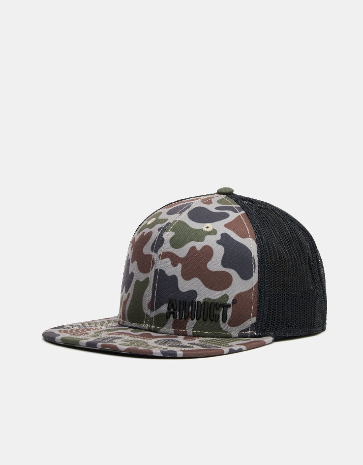 Addict Mother Trucker Cap - Duck Camo, view 1