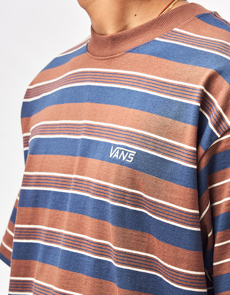 Vans Pismo Striped T-Shirt - Potting Soil