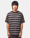 Vans Pismo Striped T-Shirt - Black