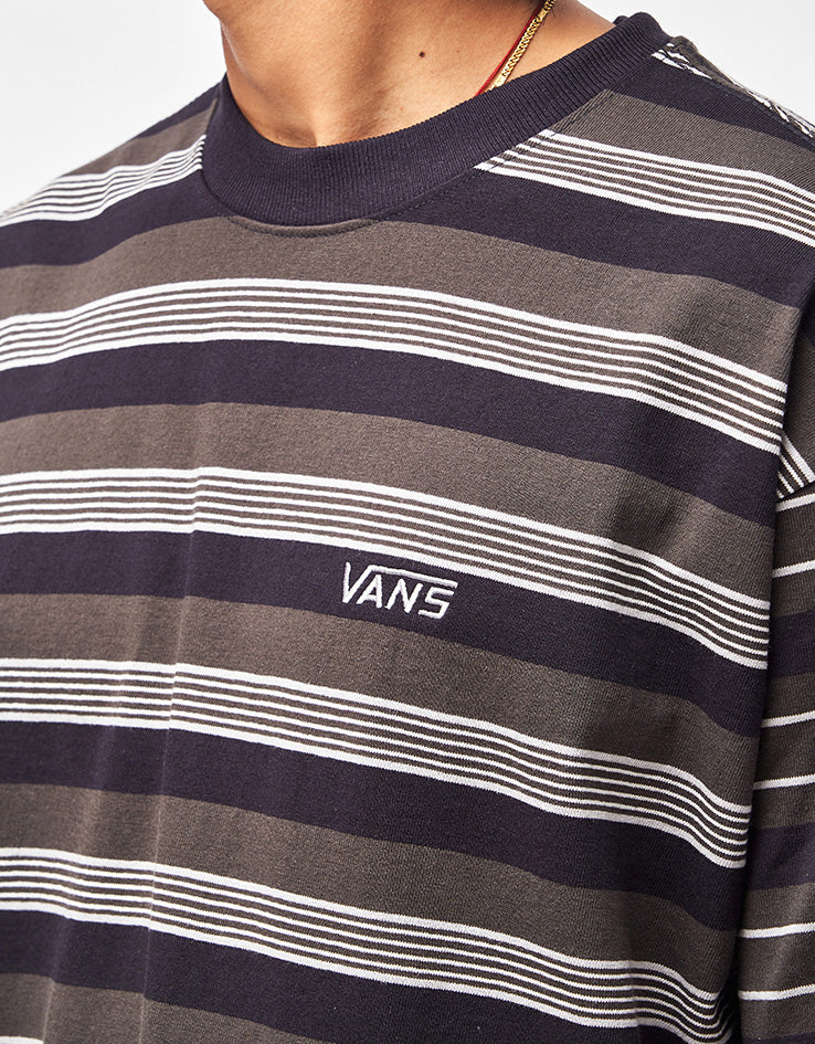 Vans Pismo Striped T-Shirt - Black