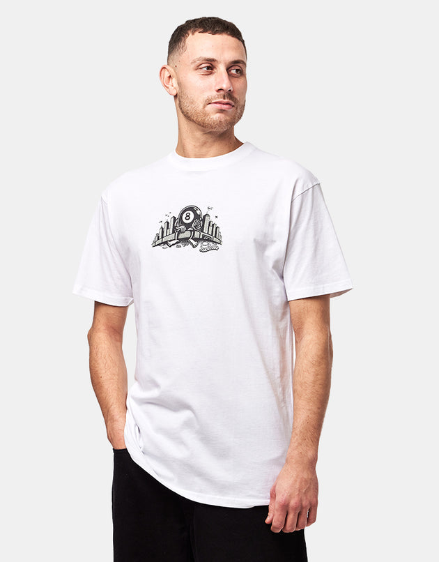 Santa Cruz Winkowski Curb Front T-Shirt - White