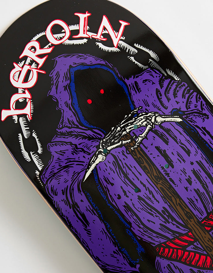 Heroin Hayate Axeman Skateboard Deck - 8.25”