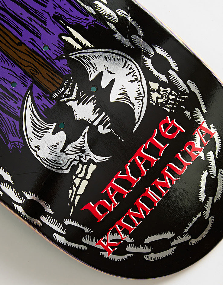 Heroin Hayate Axeman Skateboard Deck - 8.25”