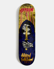 Heroin Aaron Skull Priest Skateboard Deck - 8.5”